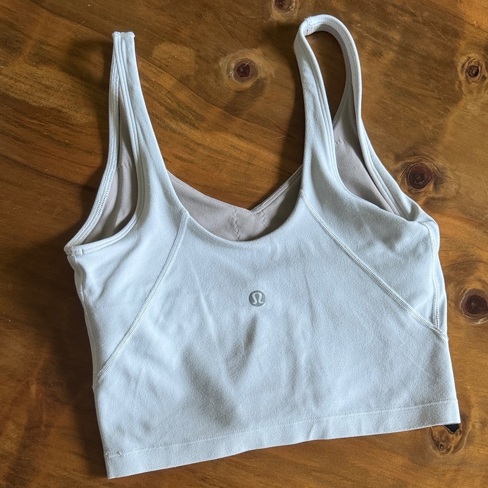lululemon athletica Align Tank Top. White.